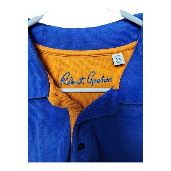 1043 - Robert Graham Polo Short Size XS EUC Knowledge Wisdom Truth - Picture 3 of 4